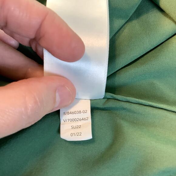 Athleta Urbanite Dress Women’s Medium Vineyard Green Travel Casual Work Pockets - Picture 12 of 13